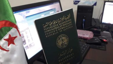 جواز سفر جزائري