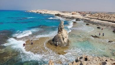 شاطئ كليوباترا مطروح