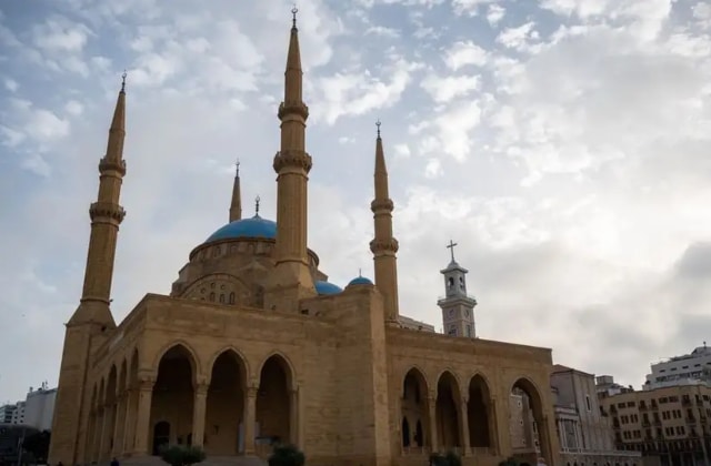 جامع محمد الأمين من الاماكن السياحية في بيروت