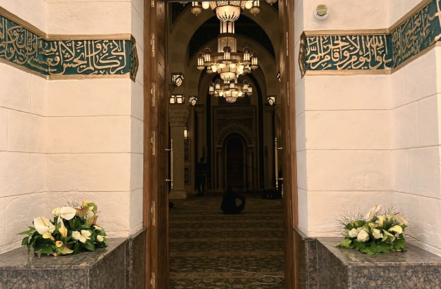 جانب من المسجد