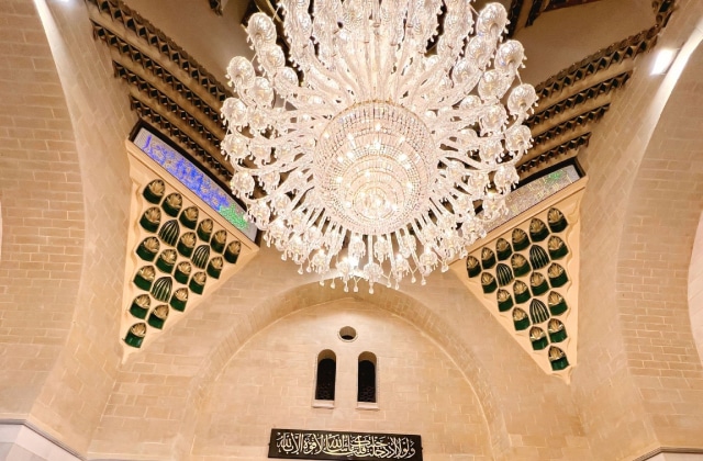 جانب من المسجد