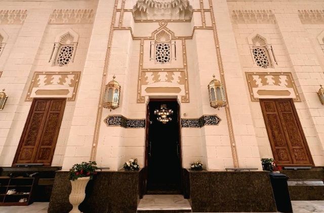جانب من المسجد