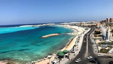 شاطئ روميل في مطروح