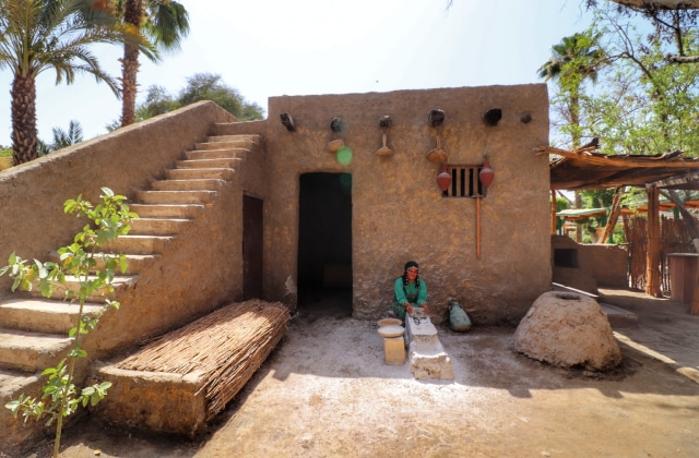 جانب من القرية