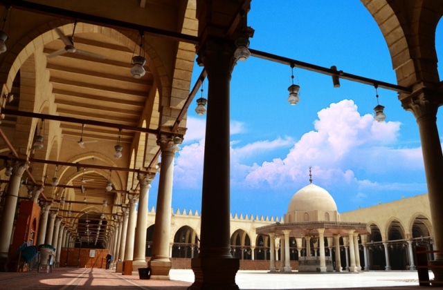 جانب من المسجد
