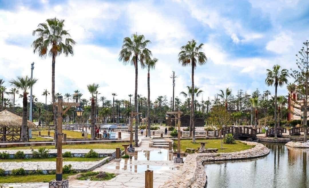 حدائق قصر المنتزه في الاسكندرية