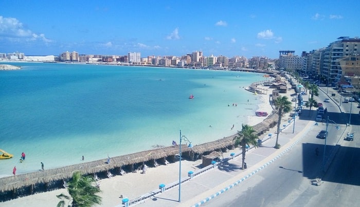 شاطئ الفيروز مرسى مطروح