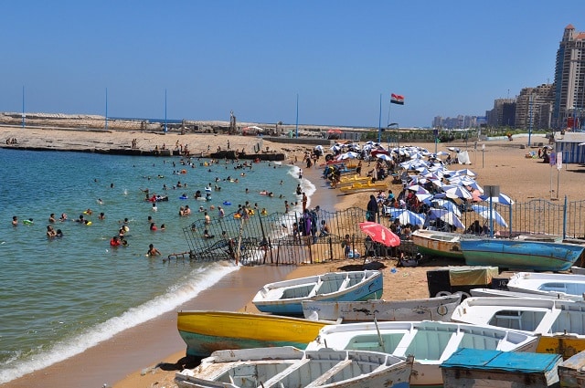 شاطئ جليم في الاسكندرية