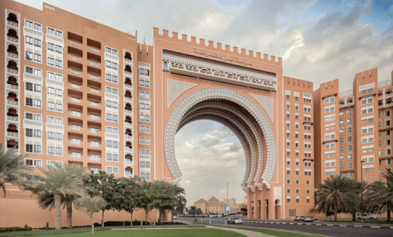 التصميم المعماري لمدخل ابن بطوطة مول