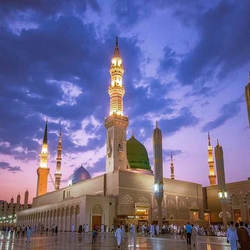 جانب من المسجد