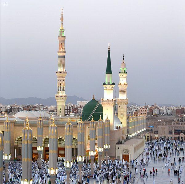 جانب من المسجد