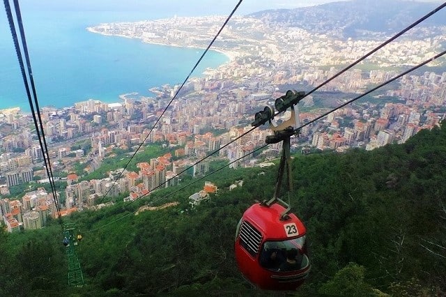 تلفريك جونية في لبنان
