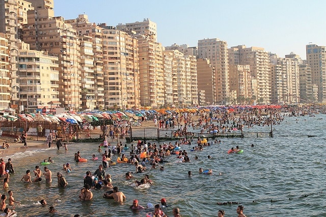 شاطئ ميامي بالاسكندرية