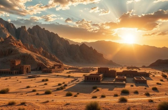 اين تقع مدينة مدين