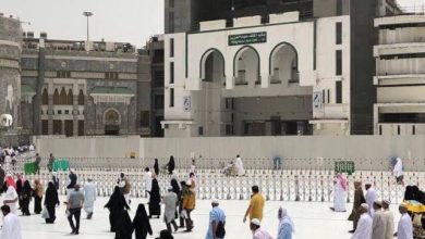 باب الملك عبد العزيز في الحرم المكي