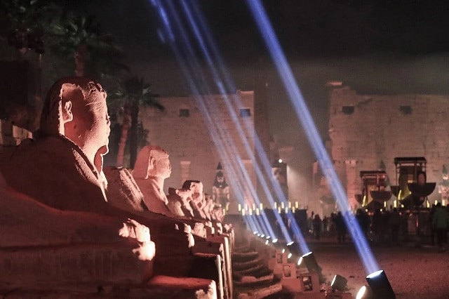 طريق الكباش Avenue of Sphinxes