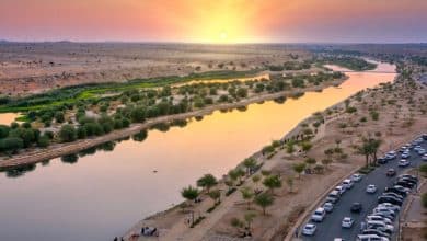 منتزه البحيرات في الرياض