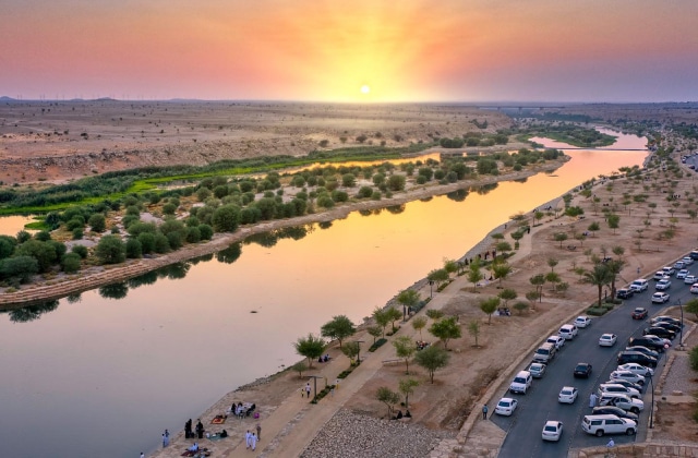 منتزه البحيرات في الرياض
