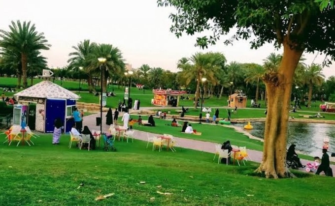 الترفيه في منتزة الامير سلطان
