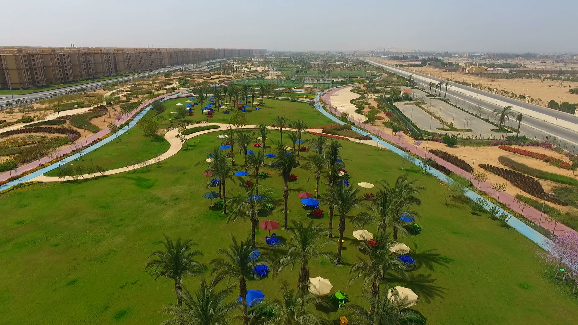 حديقة الدراجات بمدينة المستقبل