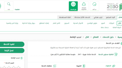 تجديد الاقامة