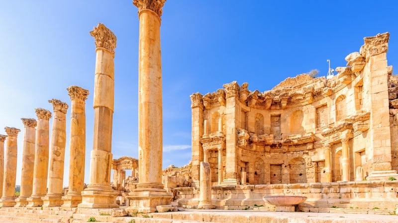 الآثار الأردنية في جرش