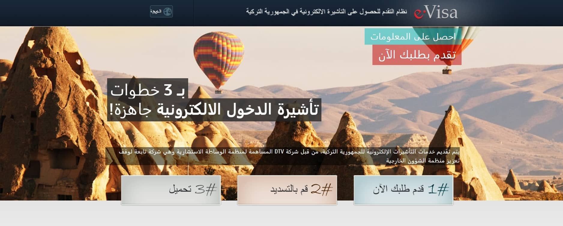 تأشيرة تركيا الإلكترونية