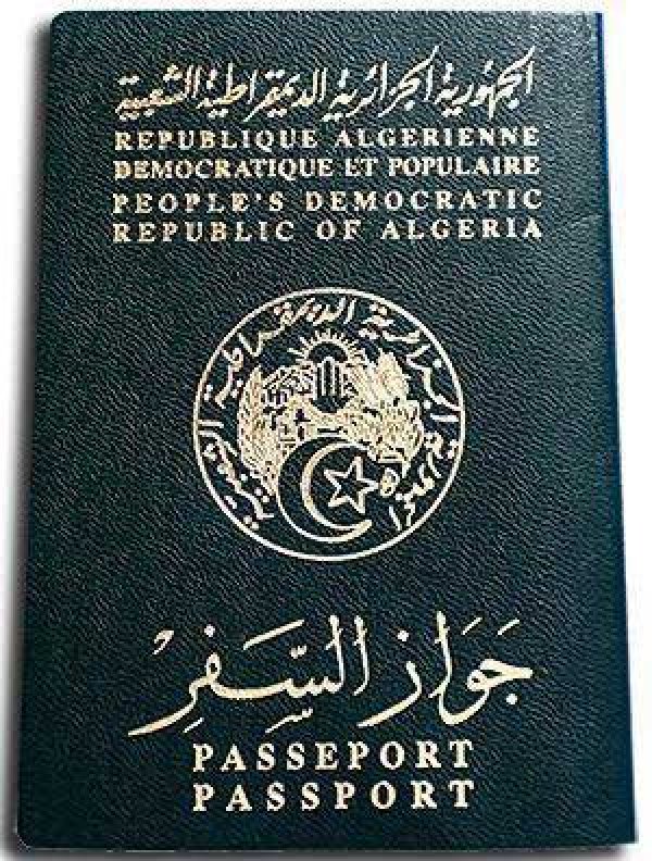 دول بدون فيزا جواز السفر الجزائري