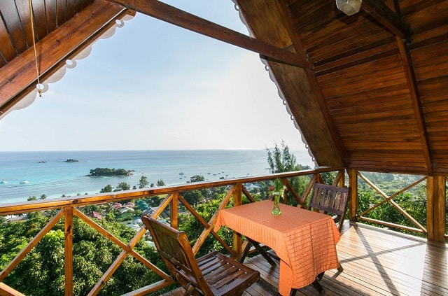 اطلالة شاليهات Mango lodge في سيشل