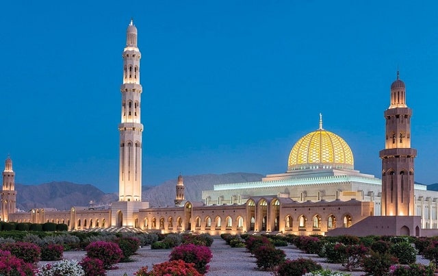 مسجد السلطان قابوس الأكبر في مسقط