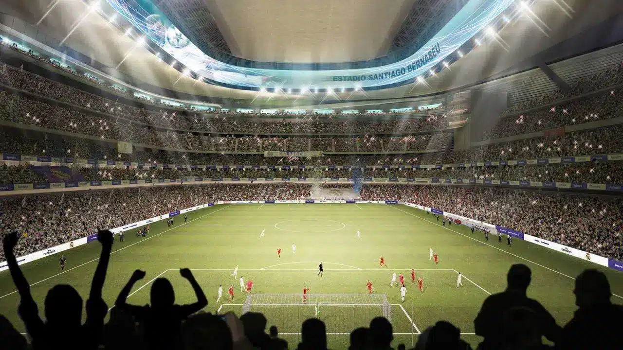 أجواء مشجعي ريال مدريد في الملعب