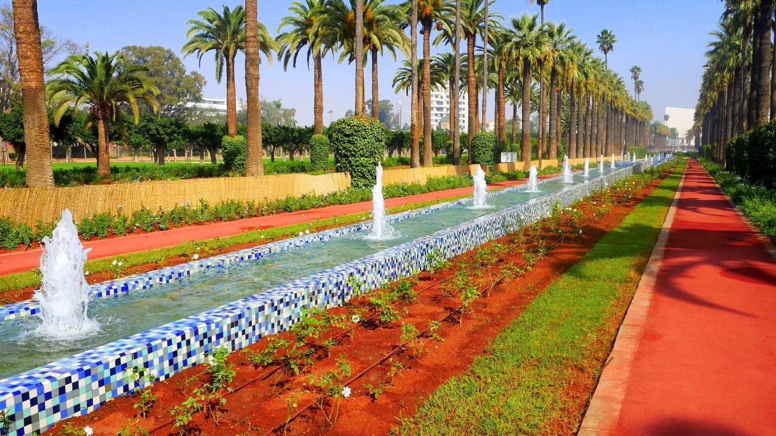 حديقة الجامعة العربية في كازابلانكا