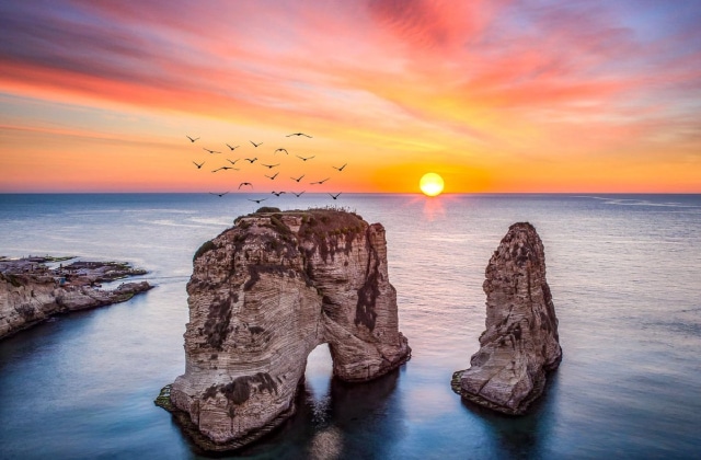 صخرة الروشة