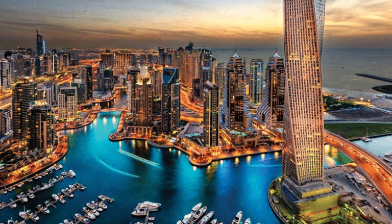 رأس الخيمة خريطة مدن الامارات السياحية بالمسافات