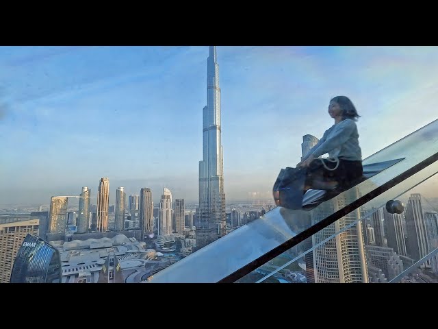 المزلقة في سكاي فيو دبي